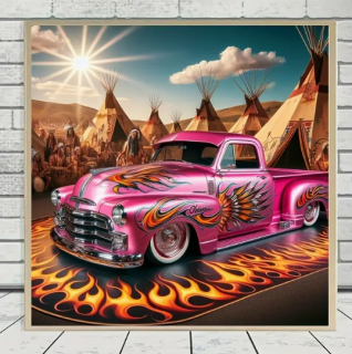 Preview: Diamond Painting Truck